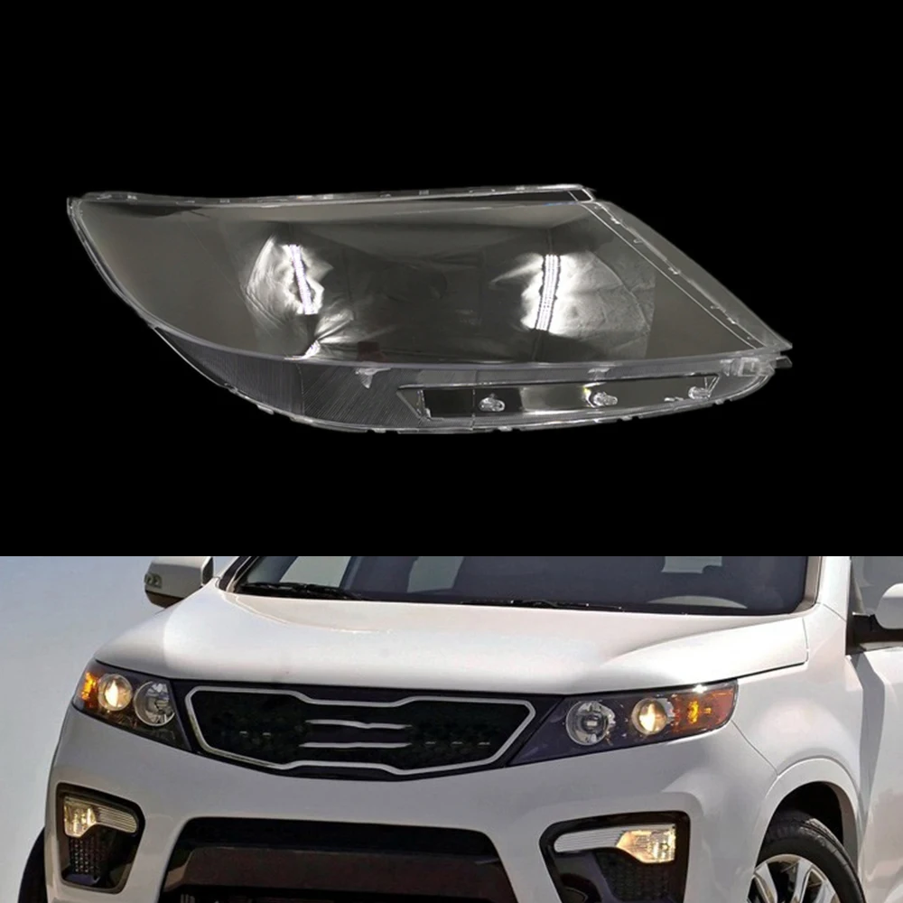 Автомобильный налобный фонарь для Kia Sorento 2013 2014 2015 крышка фары замена