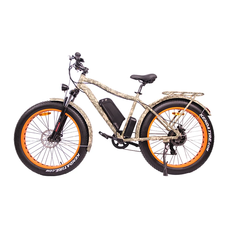 Электрический горный велосипед EZBIKE TDE07, 750 Вт, для охоты, электровелосипеда, пляжа, снега, электрический велосипед, 48 В, литиевая батарея, мотор, электровелосипед
