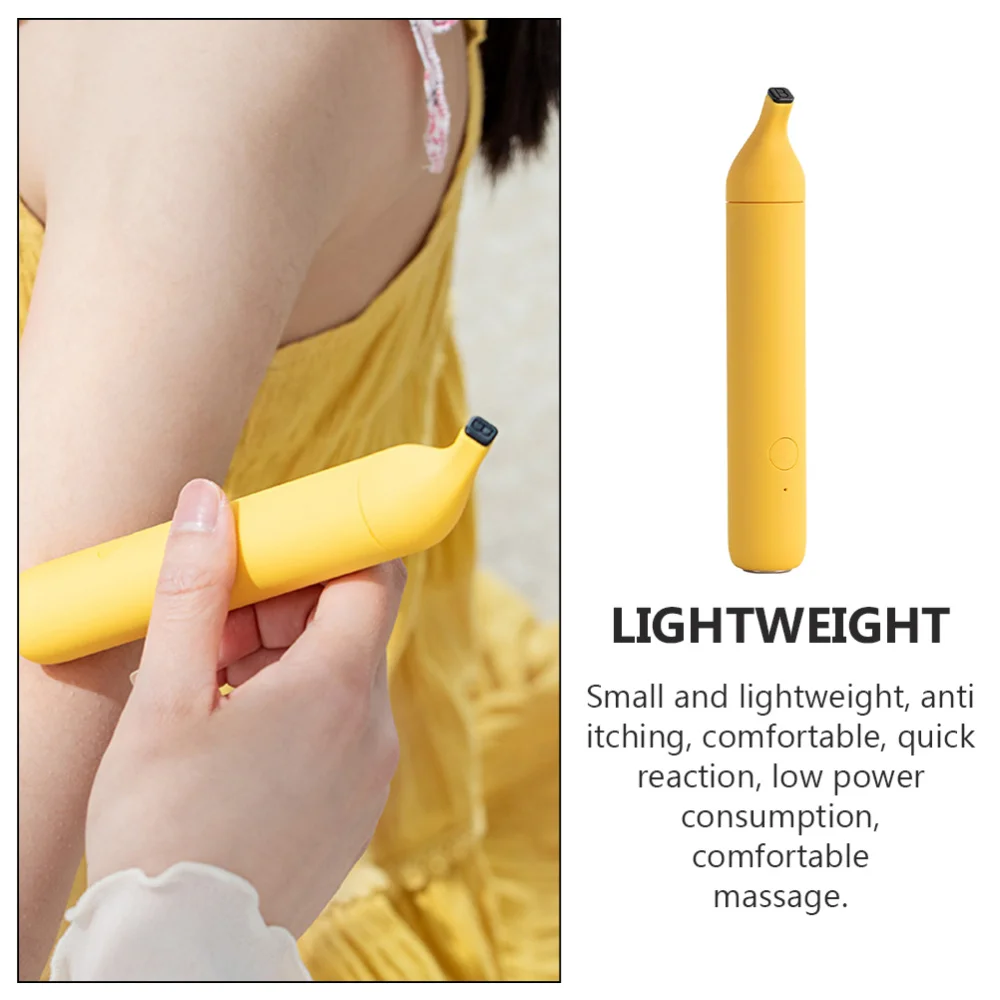 

1Pc Adult Kids Anti-Itching Pen Repellent Itching Pen Antipruritic Device Yellow