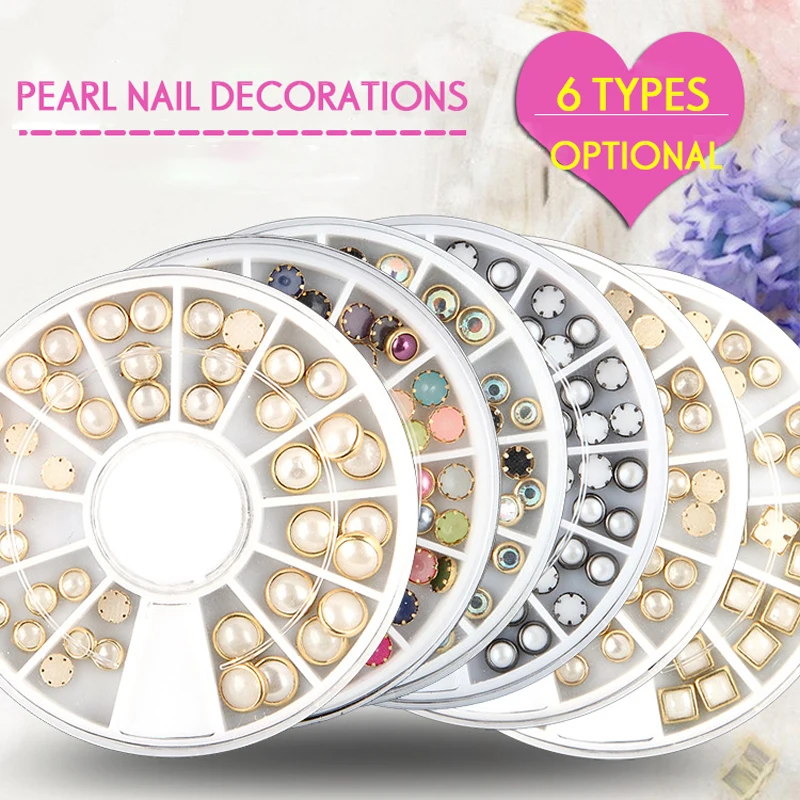 1 колесо для дизайна ногтей хрустальные блестящие стразы 3D украшение белый