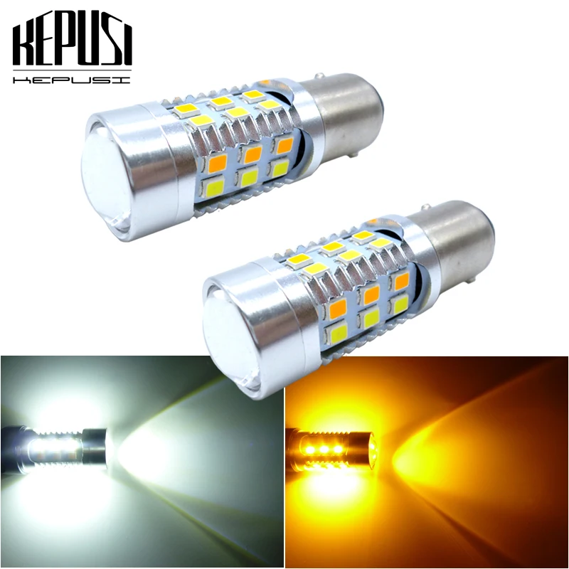 2 шт. светодиодный автомобисветильник светодиодные лампы S25 1157 BAY15D 12 В 24