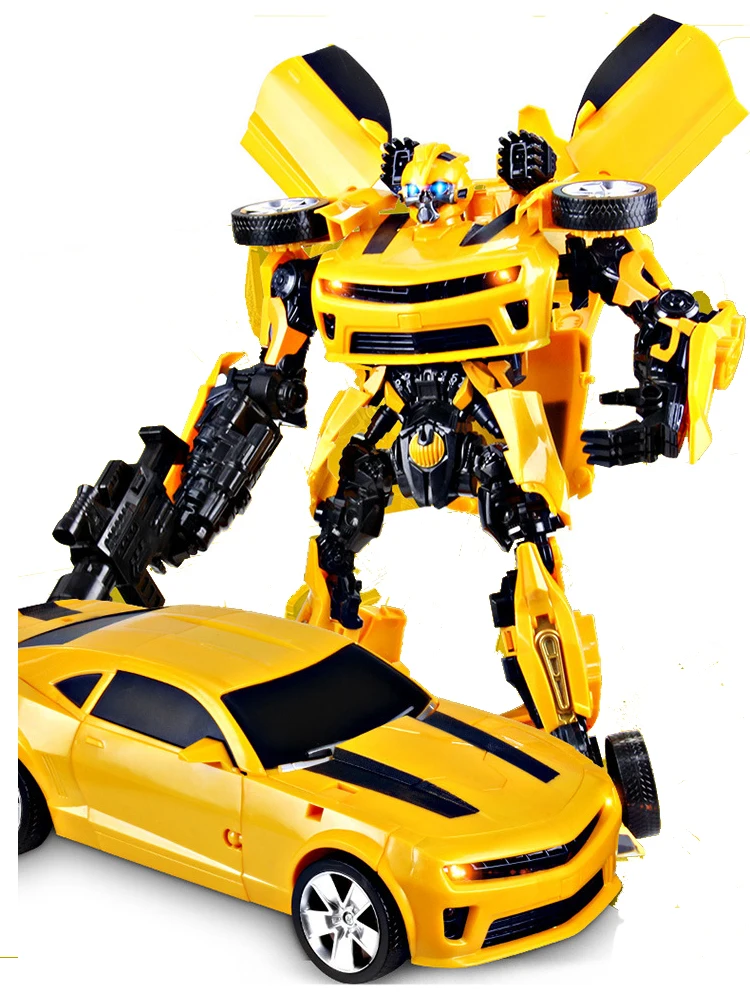 42 см Робокар трансформация bumbles bee Робот Модель автомобиля Классические игрушки экшн-фигурка подарки для детей игрушки для мальчиков музыкальная модель автомобиля
