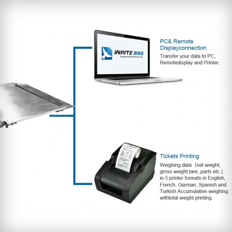 

1500Kg 3000Kg Stainless Steel Floor Scale Weighing