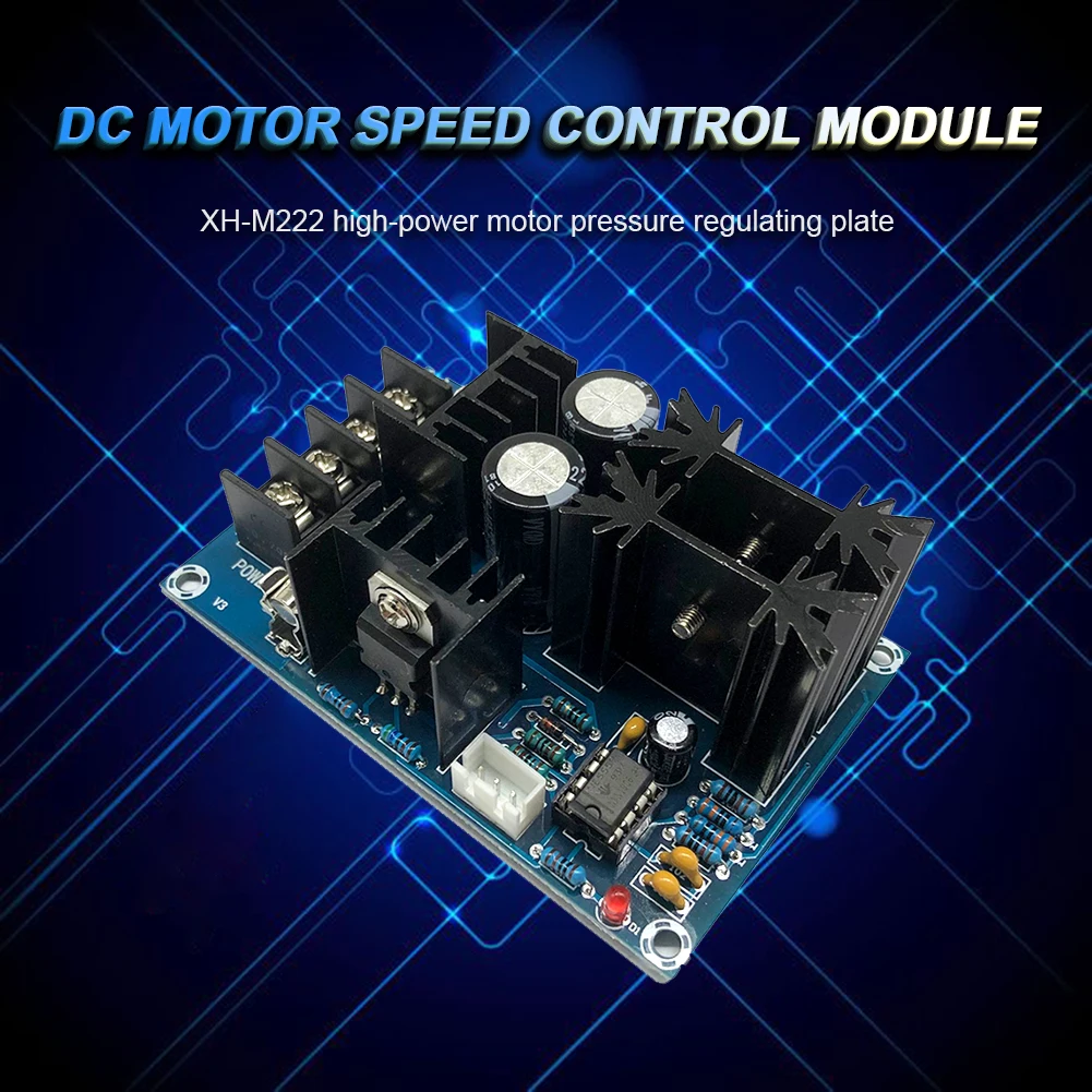 

XH-M222 20A DC 12-40V контроллер скорости двигателя, PWM Модульная плата, модуль регулятора напряжения, плата регулятора напряжения двигателя высокой...