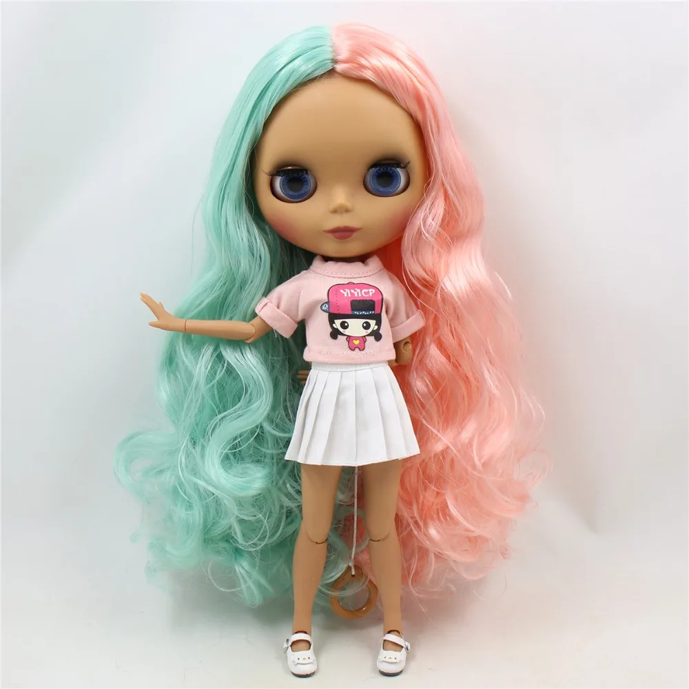 Ледяной DBS Blyth кукла 1/6 bjd игрушка красочные смешанные волосы случайные глаза