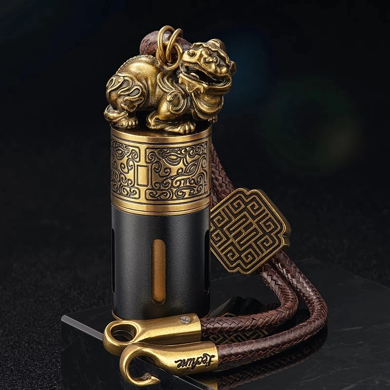 

Metal + Leather Luxury Animal Design Car Fragrance Retro Style Auto Car Air Freshener Good Smell Car Perfume Top Business Gift