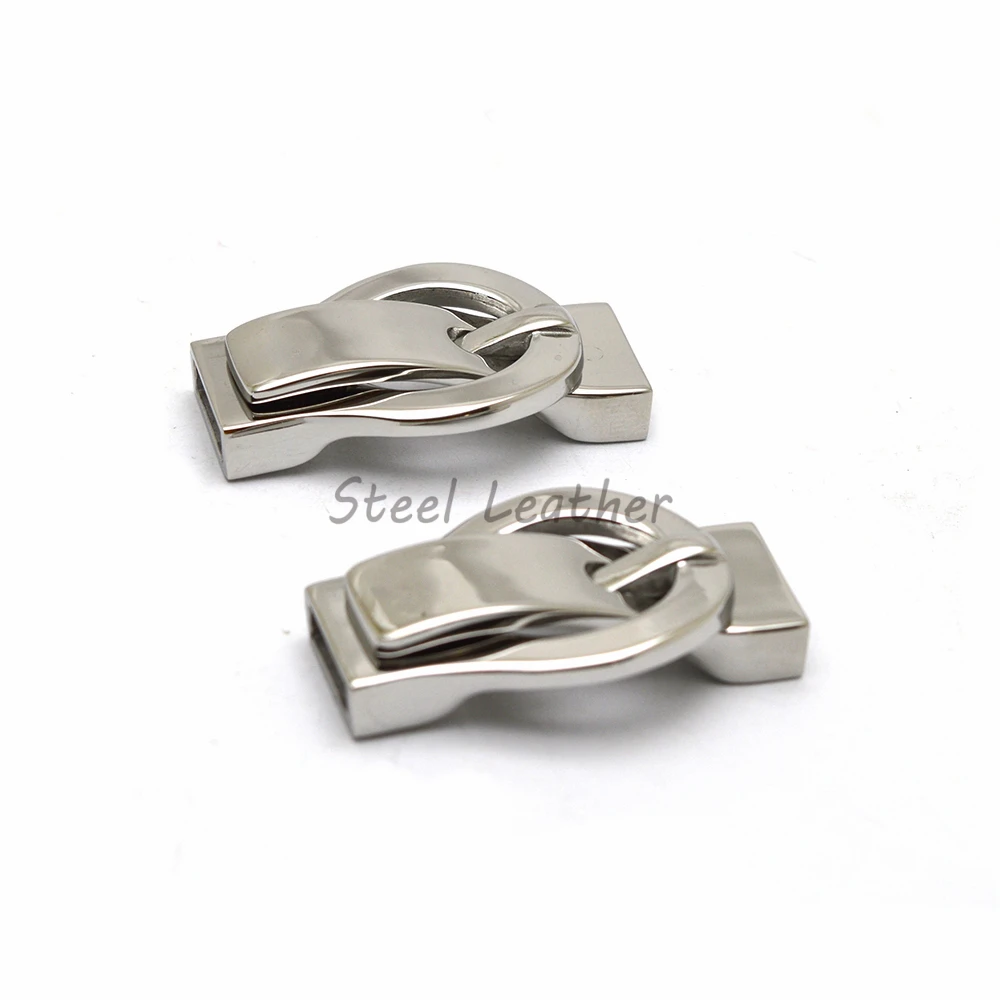 Гравировка логотипа 10 шт./лот отверстие: 10*3 мм магнитные застежки из нержавеющей