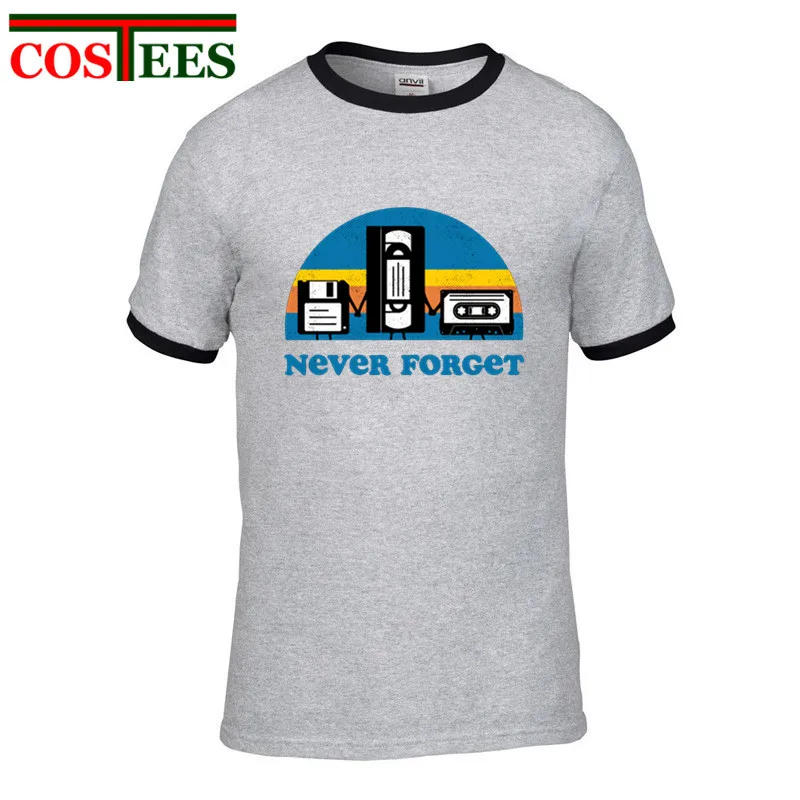 70s 80s винтажная одежда никогда не забывайте прикольные футболки с магнитной