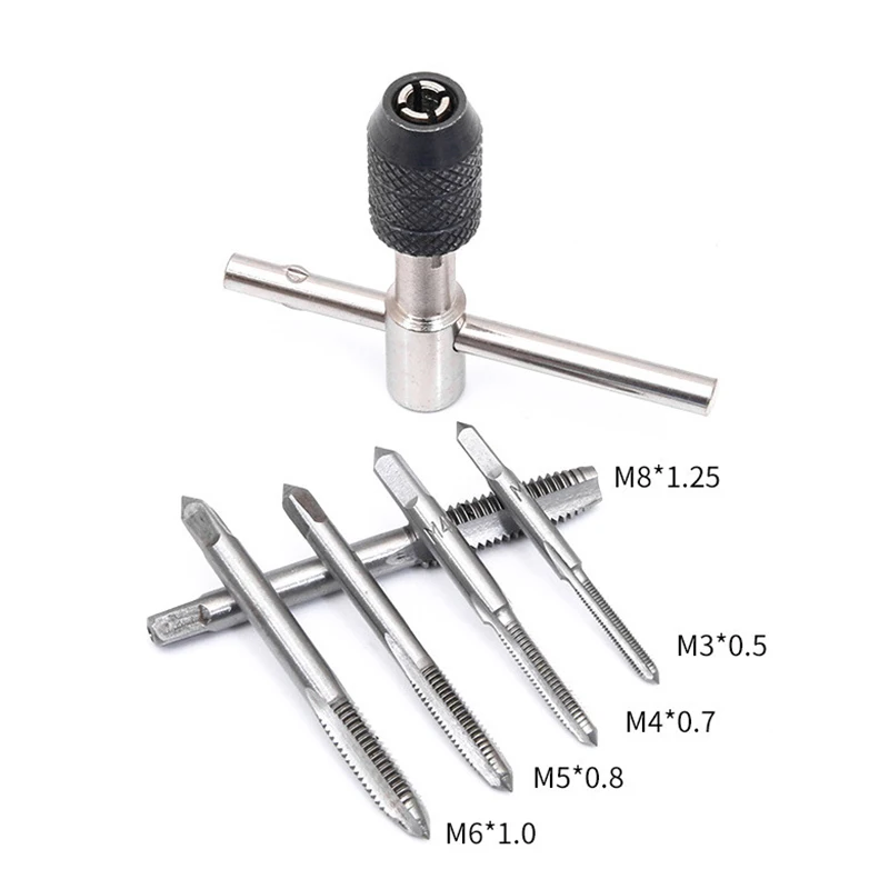 

6 шт./компл. инструмент для нарезания резьбы под сверло
