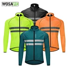 Светоотражающая велосипедная куртка, дышащая светильник ветрозащитная куртка, велосипедная Джерси, дорожная горная велосипедная ветровка, мужская куртка