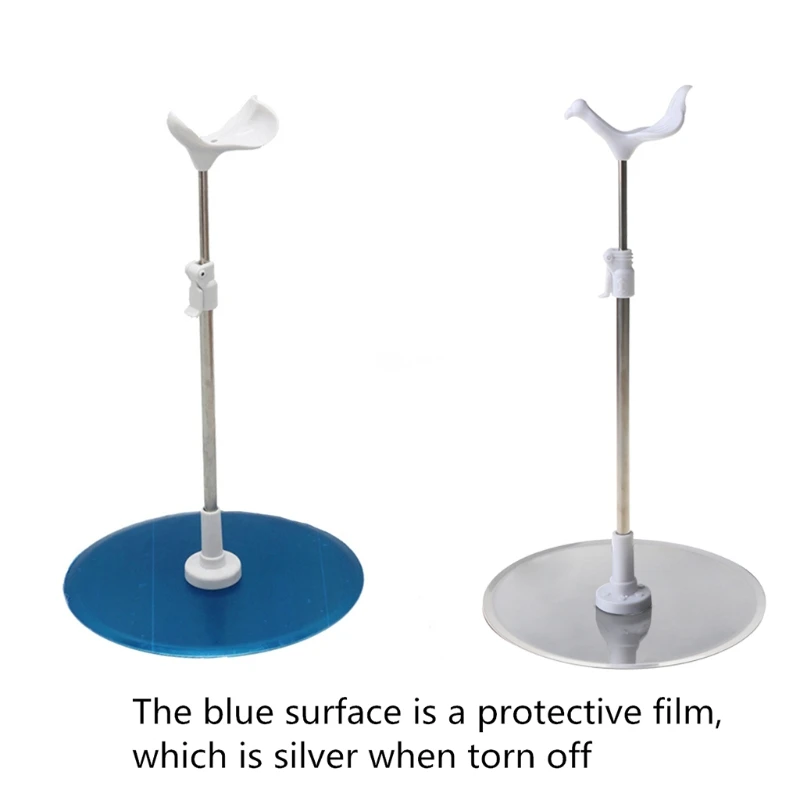

1pcs Silver 1/3 1/4 dolls Display Stand Holder 60cm 50cm SD Dolls ACCessories toys 97BC