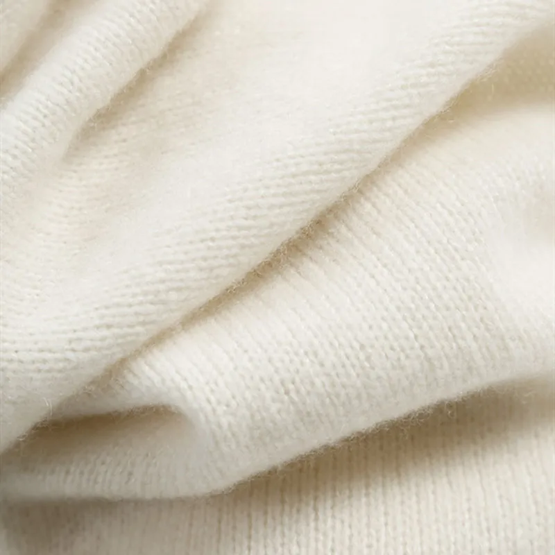 

Casual knitted cashmere sweater ladies V-neck long-sleeved pullover loose solid color 2019 autumn and winter women's clothing