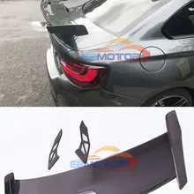 MAD Настоящее карбоновое волокно задний спойлер багажника для BMW 4