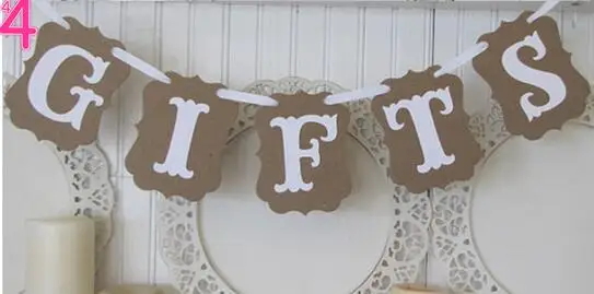 Винтажный Свадебный Бантинг Баннер фото стенд реквизит знаки Гирлянда свадебный