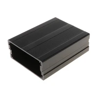 p15d black 100x76x35mm corrosion resistant aluminum split body aluminum box enclosure case project electronic diy