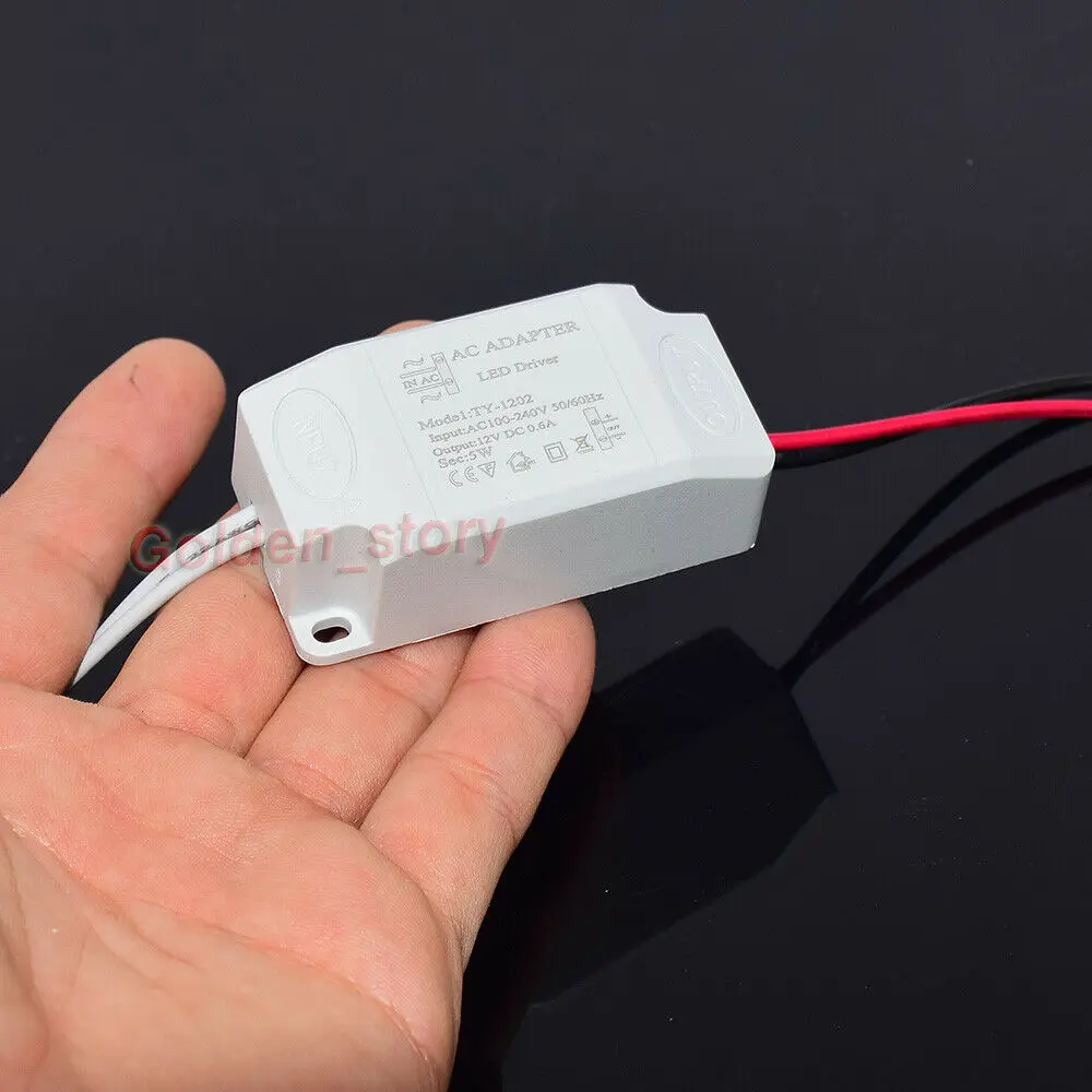 6 Вт AC-DC светодиодный драйвер адаптер трансформатор переменного тока 110V 120V 220V 230V