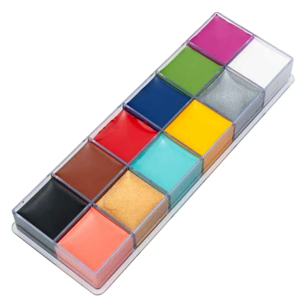 Набор для макияжа на Хэллоуин 12 цветов | Красота и здоровье