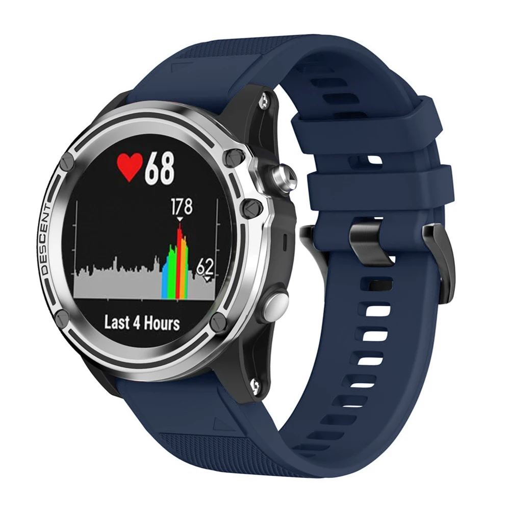 Смарт-ремешок для часов Garmin Fenix 3/3HR/5X/5X Plus силиконовые для фитнеса сменный наручный ремешок подходит для запястья 5,70-10,23 дюйма(145 мм-260 мм