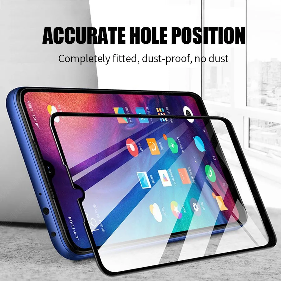 6D полное покрытие закаленное стекло для Xiaomi Redmi Note Mi Pocophone F1 Poco X3 M3 F2 10T 9T 10 9 9S 8 Pro Lite