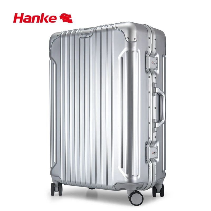 Hanke алюминиевый сплав рама багажная тележка чехол для мужчин и женщин костюм чехол Спиннер колеса прокатки для багажа компьютера 20 24 28 дюймов H9939