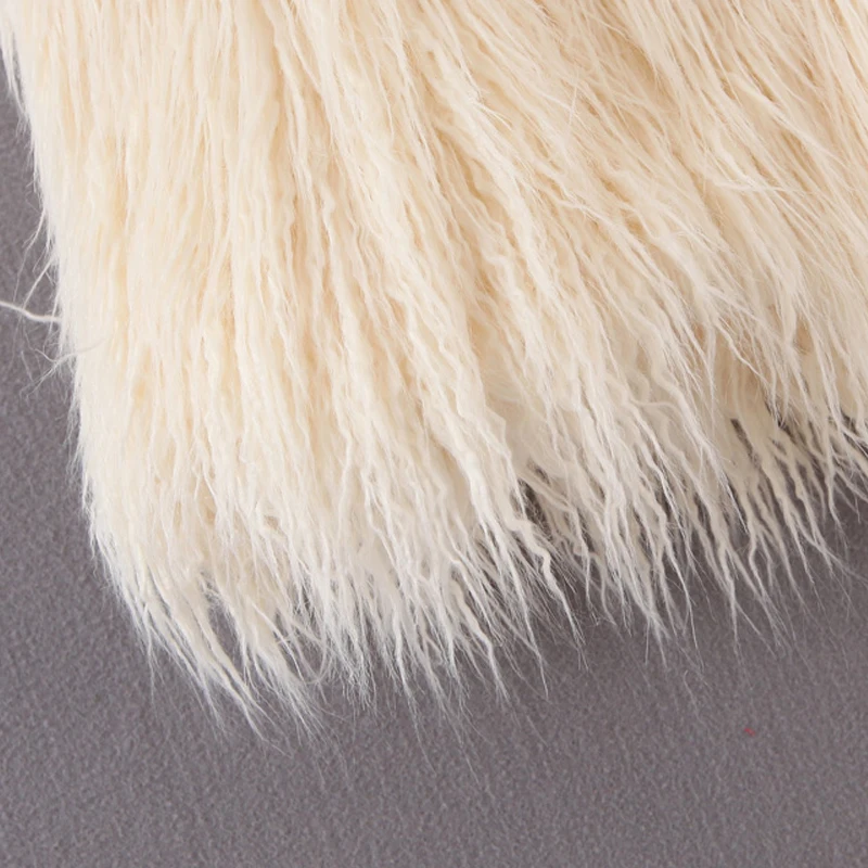 Женский жилет с длинными рукавами бежевая Верхняя одежда без рукавов Осень-зима