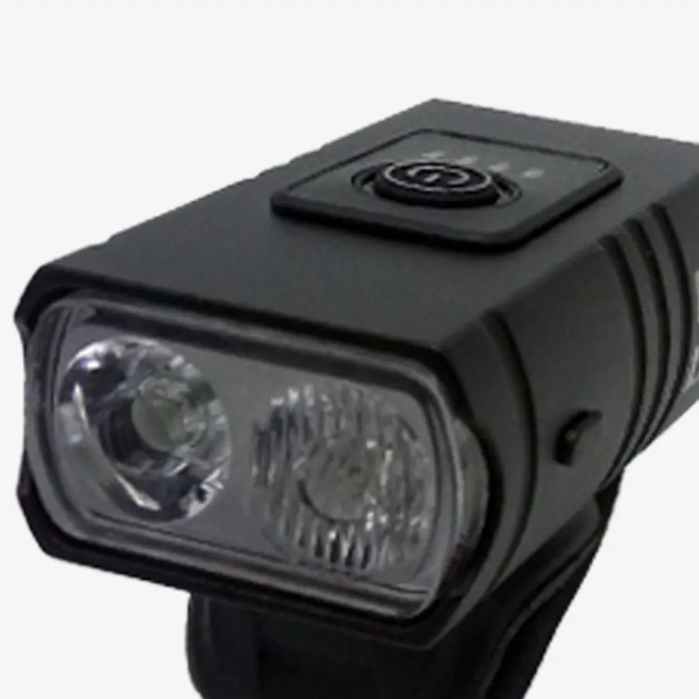 

Waterproof Charge Display Bicycle Light Night Riding Equipment Durable And Useful Warning Front Light