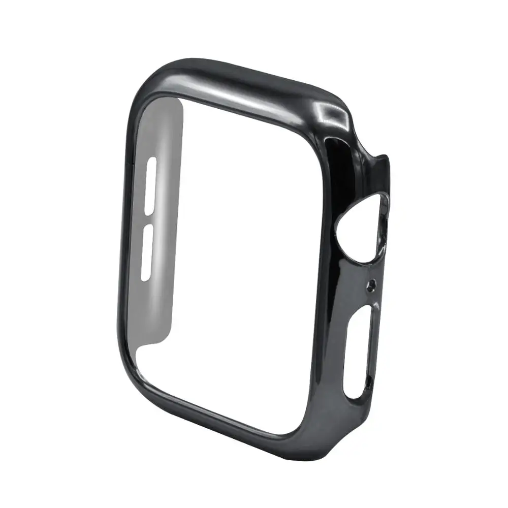 Защитный чехол для Apple Watch, версии 5/4/3/2/1 40 мм 44 мм пластиковая рама ПК чехол s для наручных часов iWatch, версия 3, 2, 42 мм, 38 мм