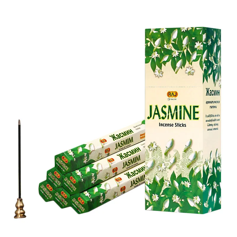 T ручной работы Индийские ароматические палочки Жасмин ароматы для дома