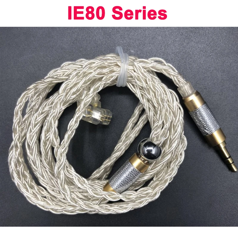 IE80 Series JC16 6N OFC 16 акций 480 ядер наушники Обновление кабель для se215 se535 0,78 мм IE80 MMCX IM A2DC ZSN QDC UE серии - Цвет: IE80 Series