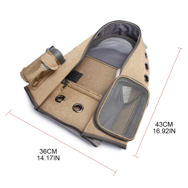 Cat Carrier Рюкзак пузырь космическая капсула для маленьких собак а также