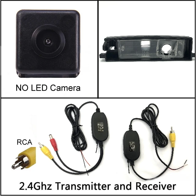 wireless n NO LED Для TOYOTA visi Echo Yaris XP10 хэтчбек камера заднего вида ночного видения камера заднего вида Автомобильная камера заднего вида HD CCD широкий угол - Название цвета: wireless n NO LED