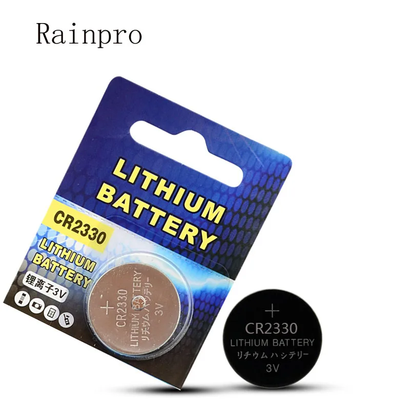 Литиевая батарея Rainpro 5 шт./лот CR2330 2330 3 в для пульта дистанционного