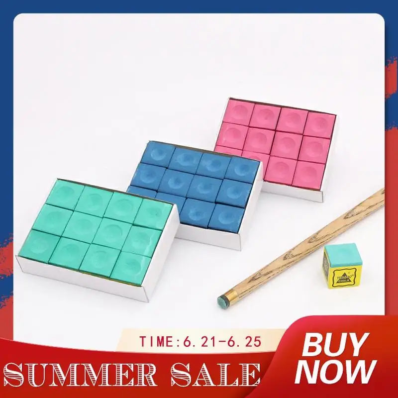 

Triangle Billiard Pool Snooker Chalk Professional Billard Chalks 3 Colors Option Cost-effective chalks Billiard Accessories