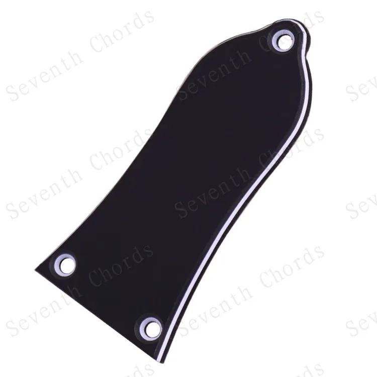 4 шт. пластиковые черные формы фермы стержень сменная пластина для бас гитары-HA1001