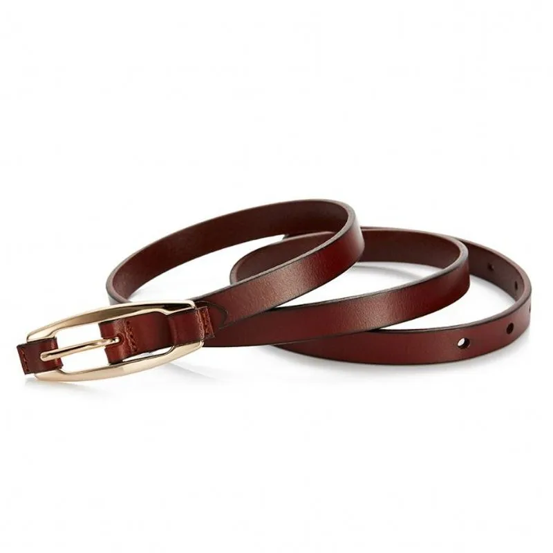 2020 new fashion woman leather belt Genuine leather and pu high quality strap pin metal buckle ceinture femme cow skin strap