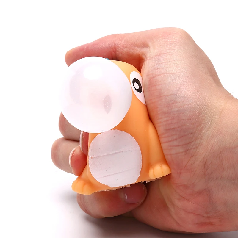 

Soft Squeeze Bubble Toy Cute Dinosaur Stress Relief Gag Toy Gift for Kids Adults
