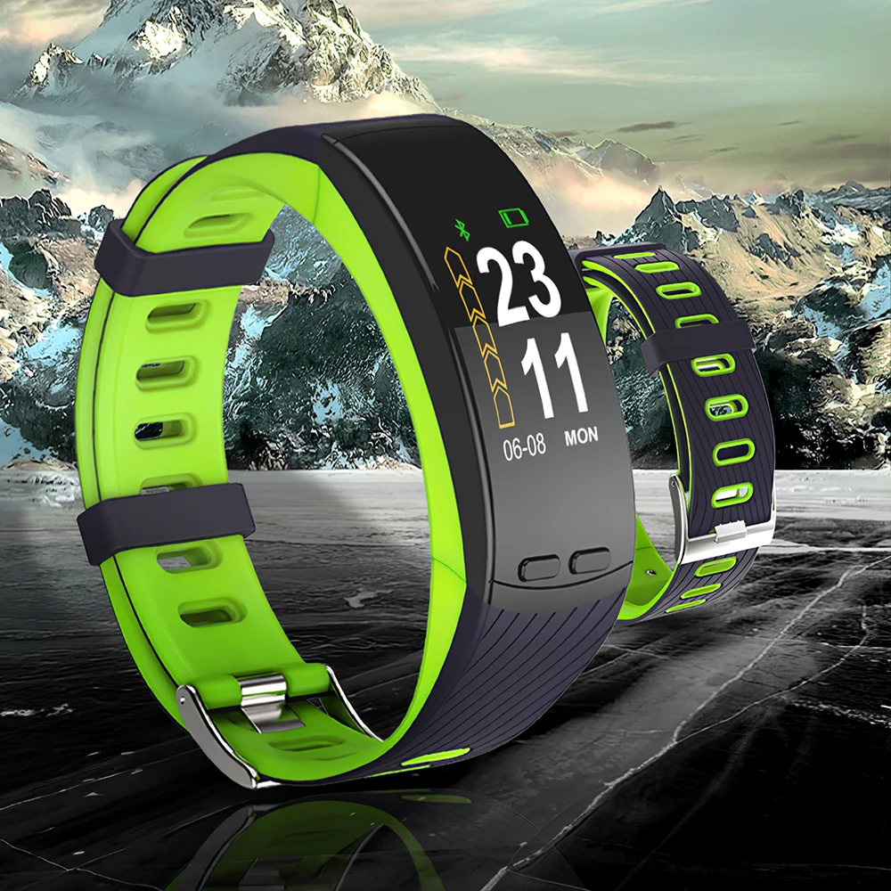 GPS Смарт Браслет часы Спорт 2020 Мужчины Женщины высота давление воздуха калорий