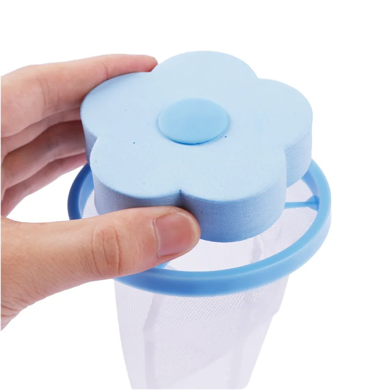 Синий плавающий питомец устройство для фильтрации шерсти удаления волос