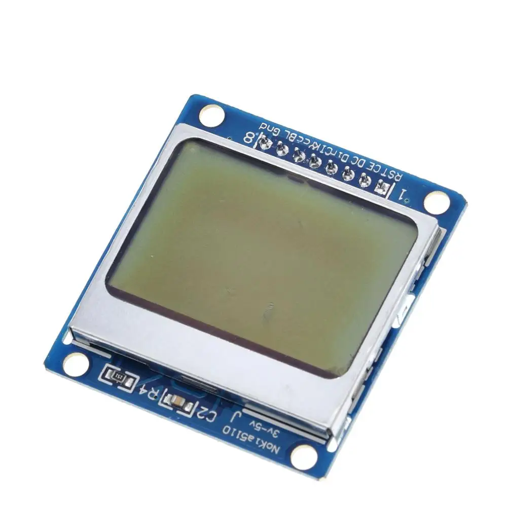 TZT умная электроника ЖК-модуль Дисплей Монитор Синяя подсветка адаптер PCB 84*48 84x84 lcd 5110 Nokia 5110 экран для Arduino