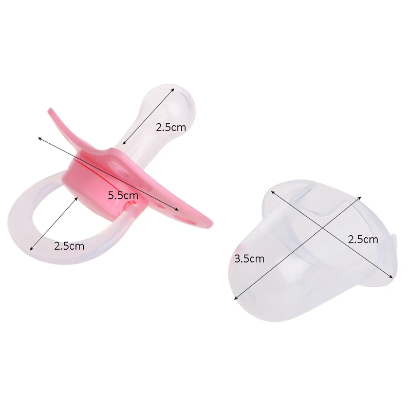 Safety Newborn Baby Silicone Orthodontic Soother Dummy Pacifier Infant Teat Nipple For | Мать и ребенок