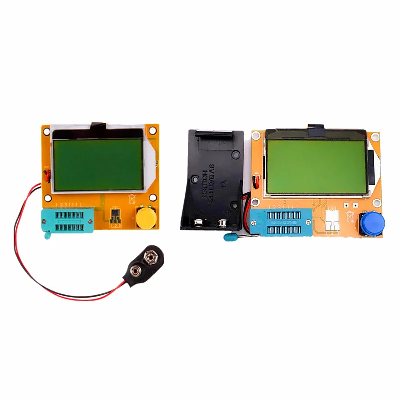 Тестер транзисторов Mega328 тестер с ЖК дисплеем емкость диода LCR ESR модуль MOS PNP/NPN