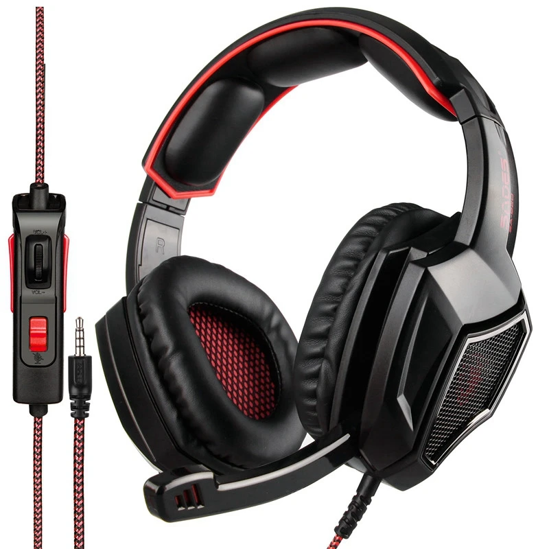 

Gaming Headset With Microphone Noise Canceling 7.1 Stereo Surround Sound For Xbox One PS4 Laptop Mac Tablet IPhone IPad Computer