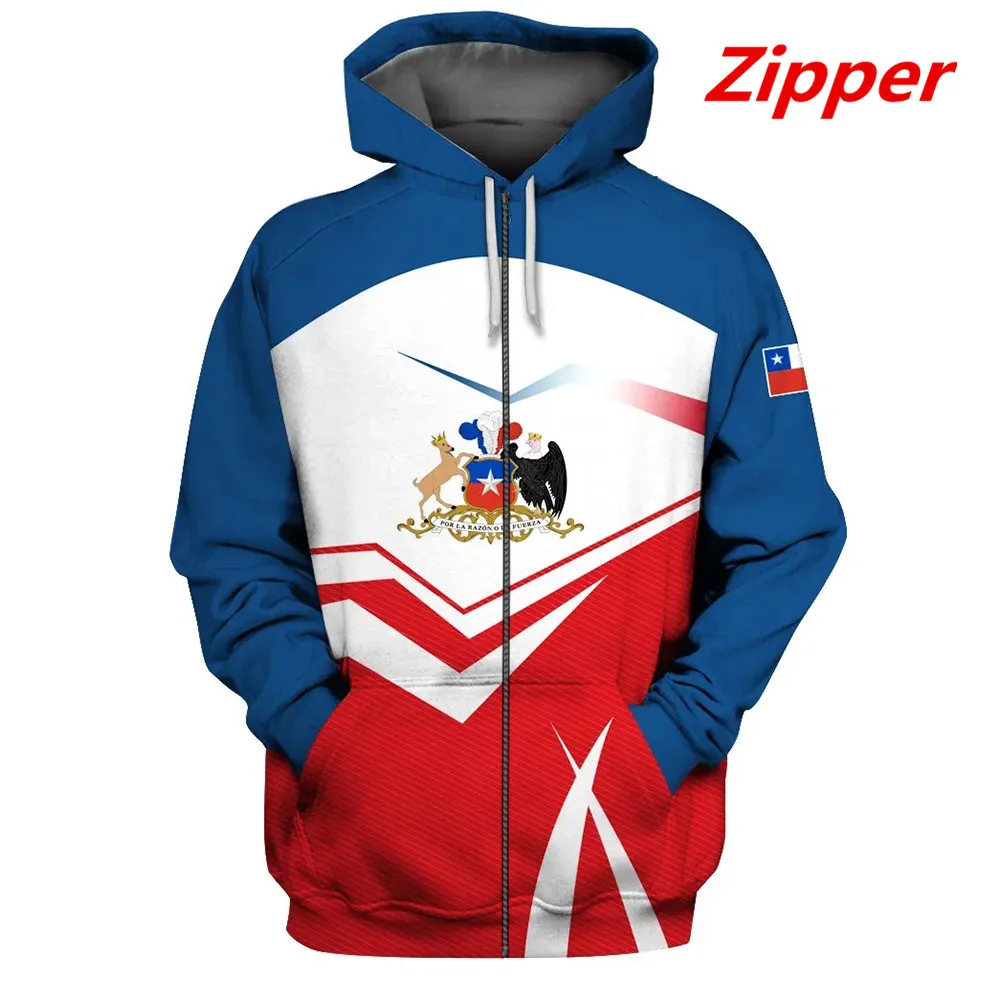 

Fashion 3D Print Streetwear Chile Brazil Peru Argentina Country Culture Funny Unisex Harajuku Hoodie/Sweatshirt/Zipper Tops