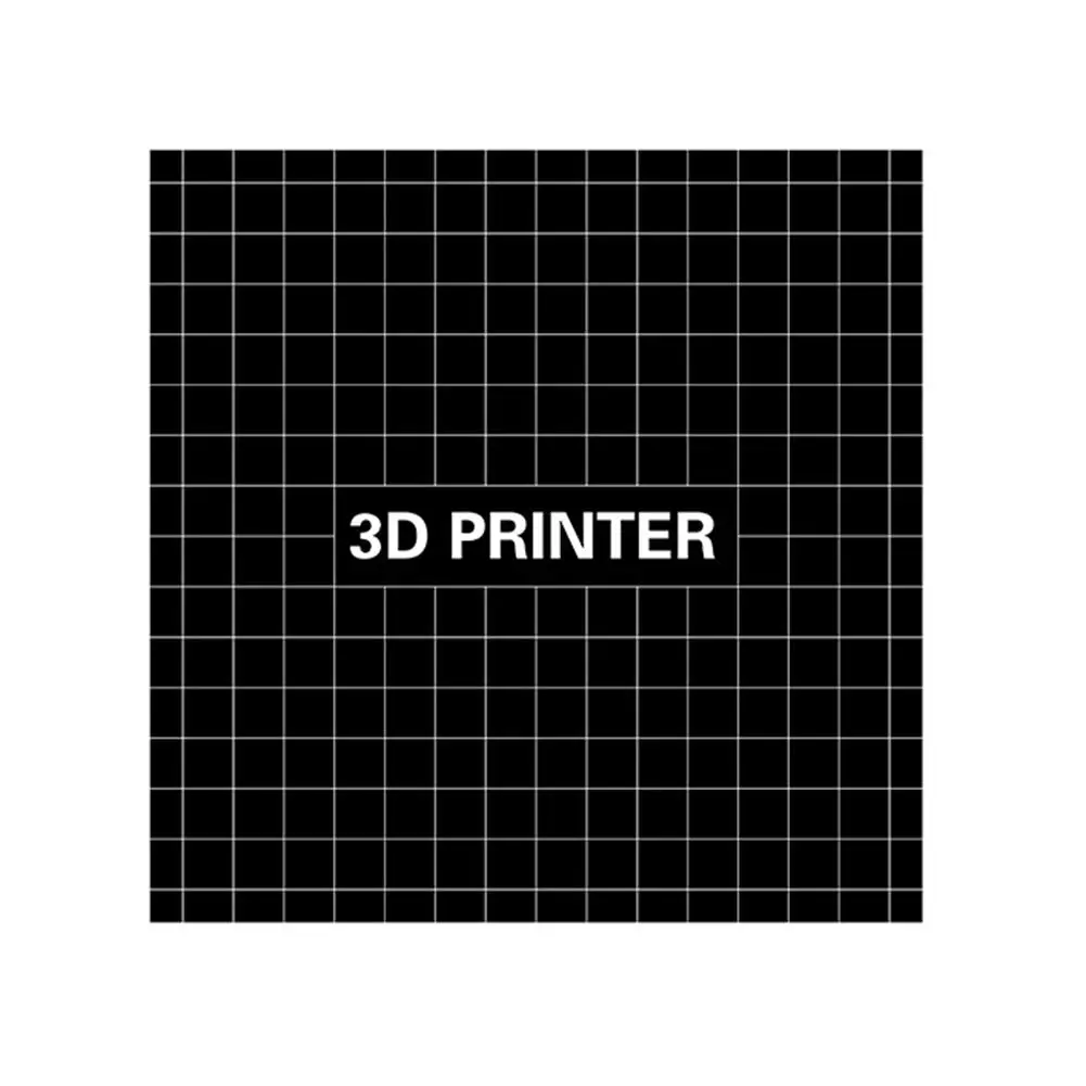 3D принтер 220x220x0 5 мм термостойкие наклейки для кровати с координатной печатью на