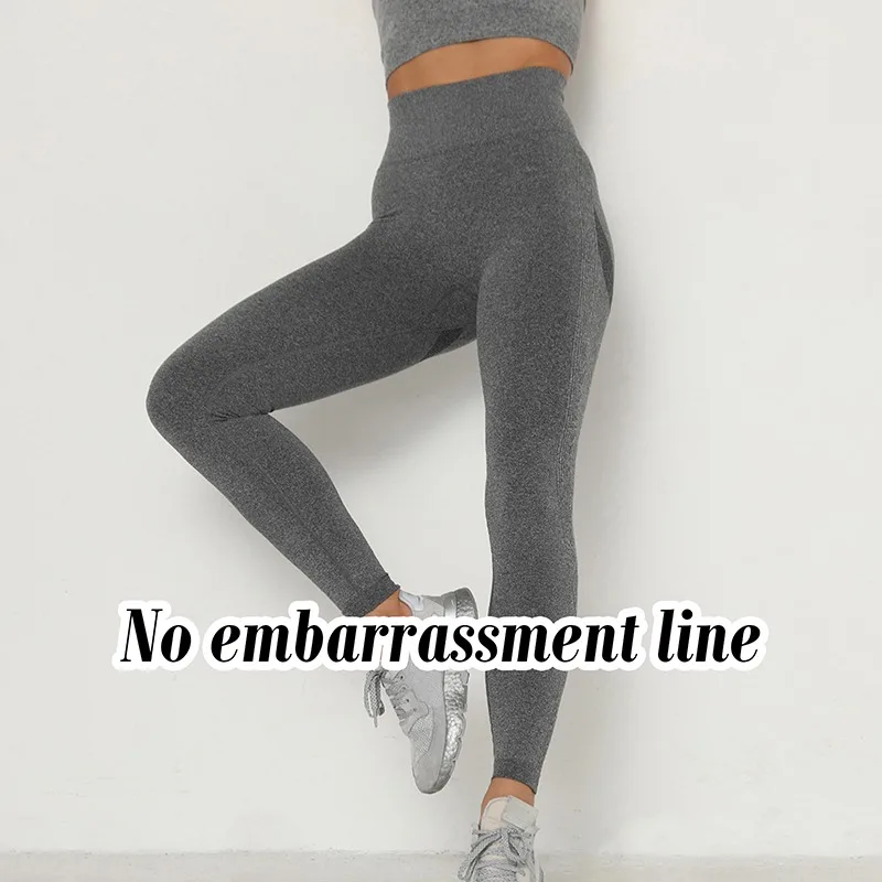 

Women Seamless Energy Belly Control Yoga Pants Super Elastic Gym High Waist Sport Leggings Running Pants