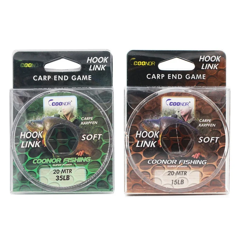 Леска для карпфишинга снасти ловли Карпов крюк звено делая Тонущая плетеная