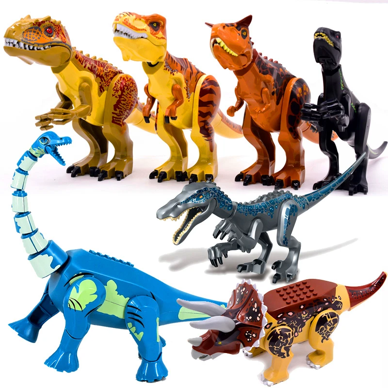 Фигурка динозавра Юрского периода мир брахиозавров индорапторы трицератопс T Rex