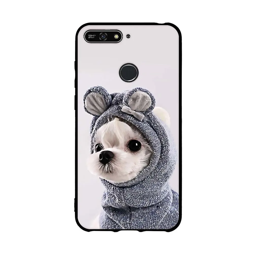 

Case For Huawei Y6 2018 Cover Soft Silicone Back Shell Cover on Honor 7A Pro / Enjoy 8e Case For Huawei Y6 Prime 2018 Phone Case