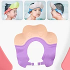 Шапочка для защиты ушей для будущей мамы, регулируемая водонепроницаемая шапочка для мытья волос, шапочка для защиты от шампуня, головной убор для купания новорожденных