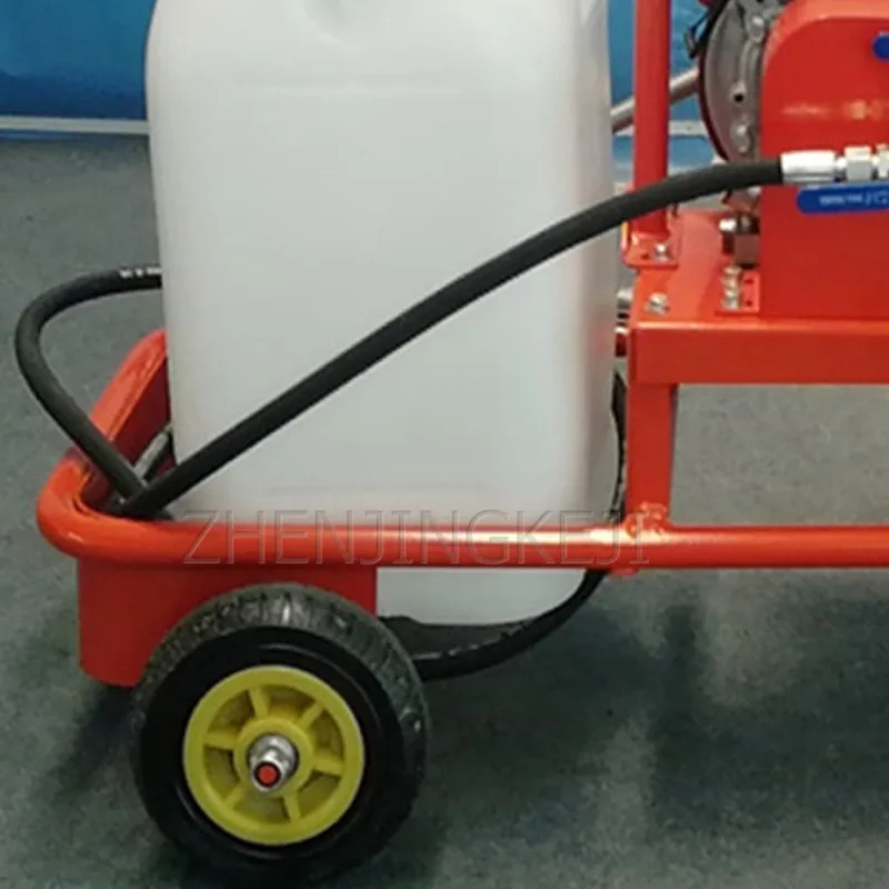 

Small Push Formula Emulsification Asphalt Spread Machine Gasoline Power Asphalt Sprinkle Machine Small Asphalt Spray Car 3.6KW
